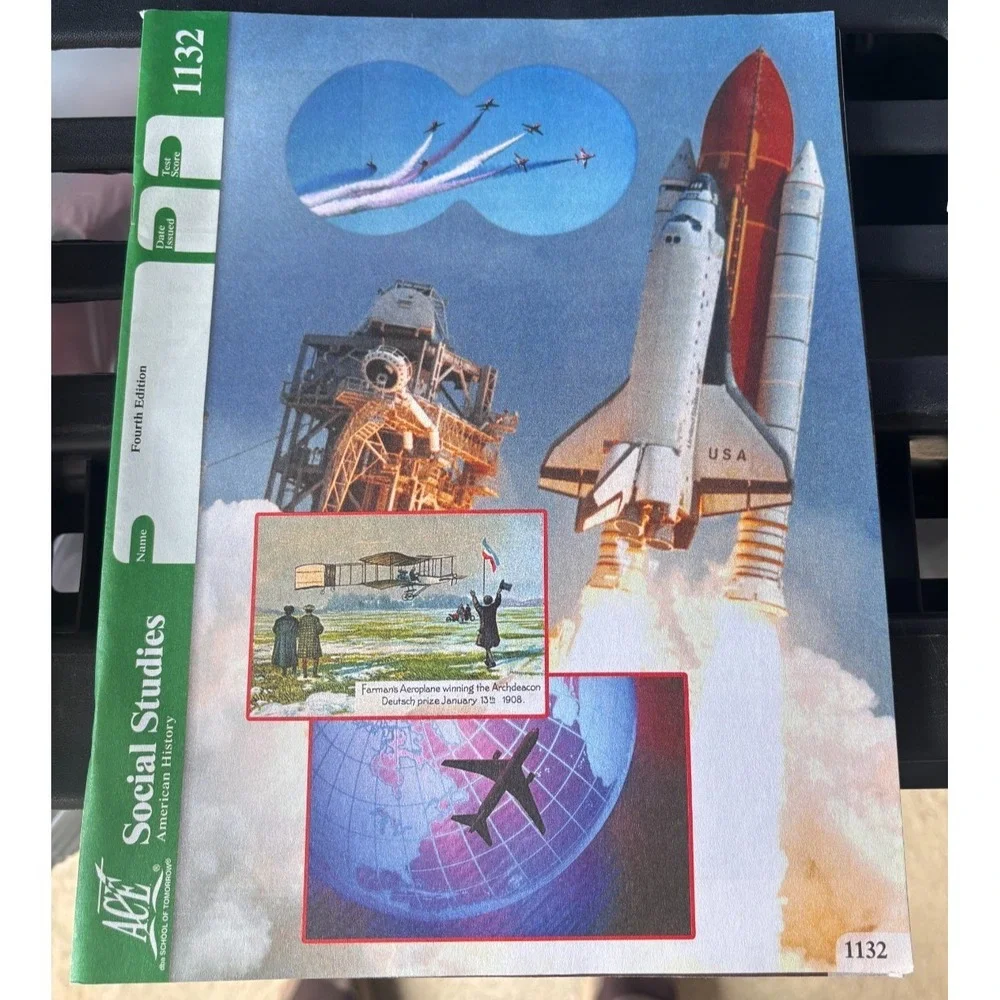 ACE Social Studies 1132   homeschooling workbook